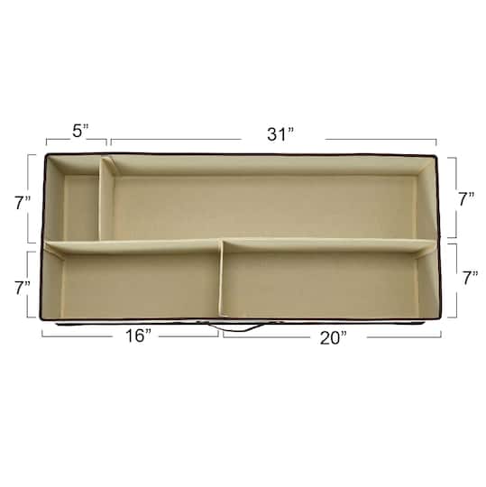 Household Essentials Gift Wrap Storage Box